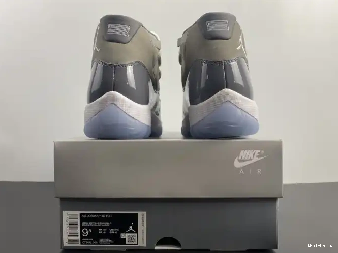 Reps TB Air CT8012 11 'Cool Jordan Retro 005 Grey' 0605